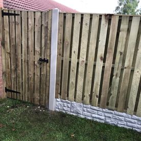 garden gate and fence