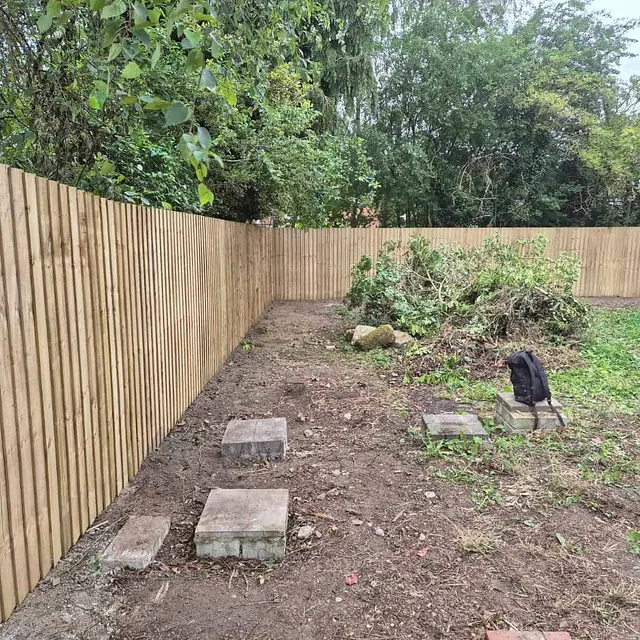 new fence