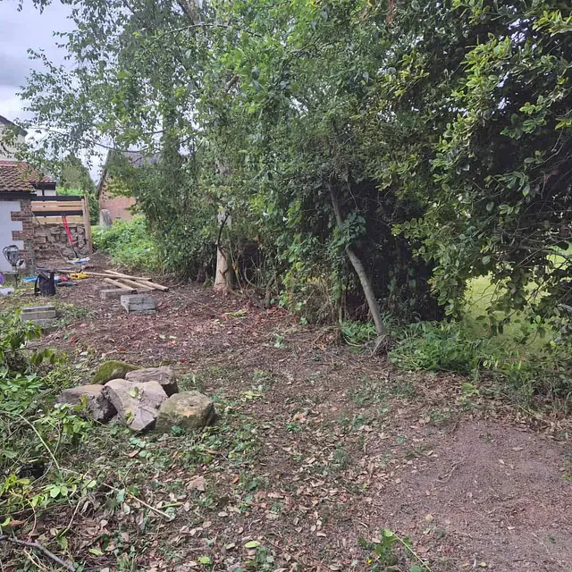 area to be fenced